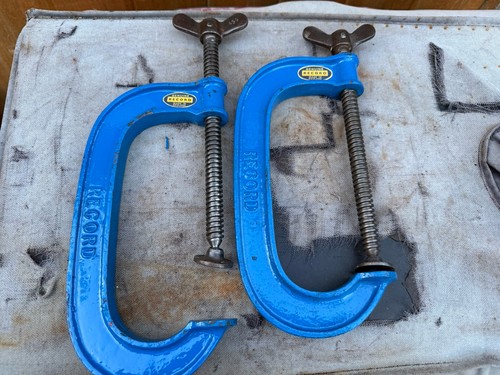 Record g clamps in - no,