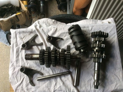 Yamaha dt125 gearbox parts - dt125,
