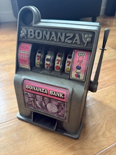Vintage bonanza bank toy - vintage, slot