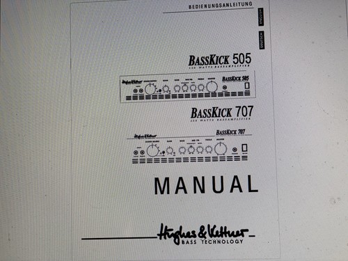 Audio hughes kettner - audio, &