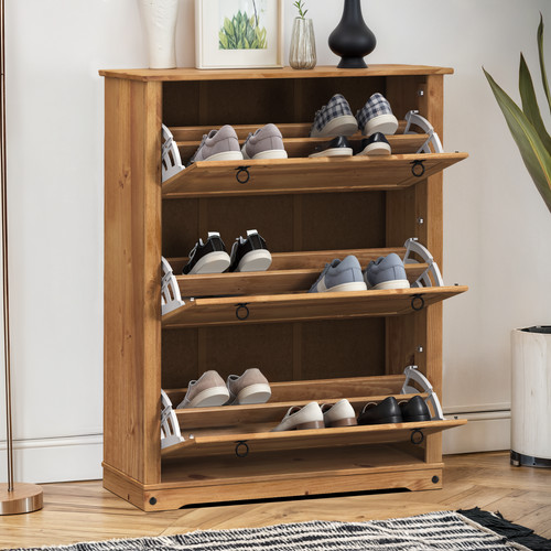 Corona shoe rack - rack, chest