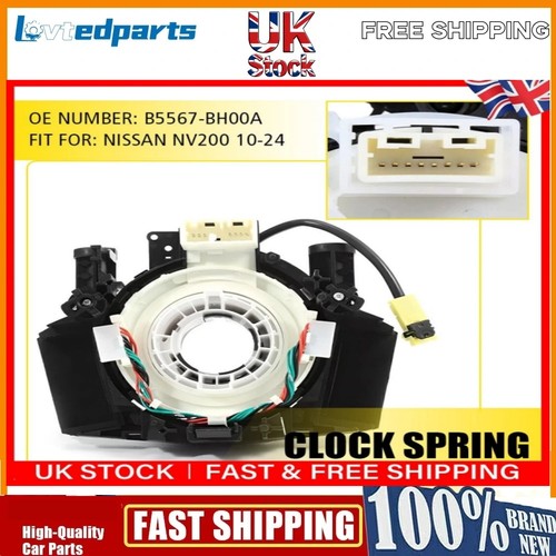 Squib spiral cable - spiral, clock