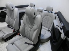 BMW G05 x5 leather interior sport seats seats sport seats Sensafin Silverstone