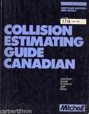 1978 to 1992 Chrysler Dodge Plymouth Jeep Eagle Illustrated Part Number Book