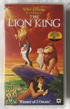 New & Sealed VHS The Lion King