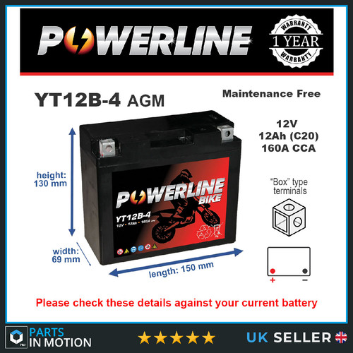 Yt12b powerline motorcycle - powerline,
