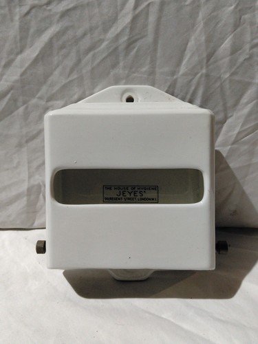 Vintage jeyes ceramic toilet - ceramic,
