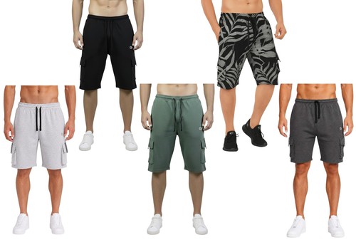 Men fleece short - fleece, short,