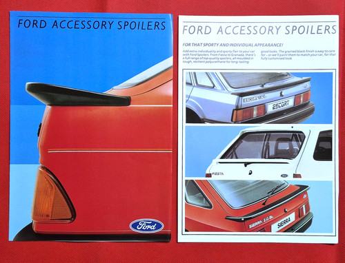 1986 ford spoilers sales - ford,