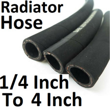 Rubber Radiator Coolant Hose Heater Engine Water Tube All Lengths 1/4" to 4"