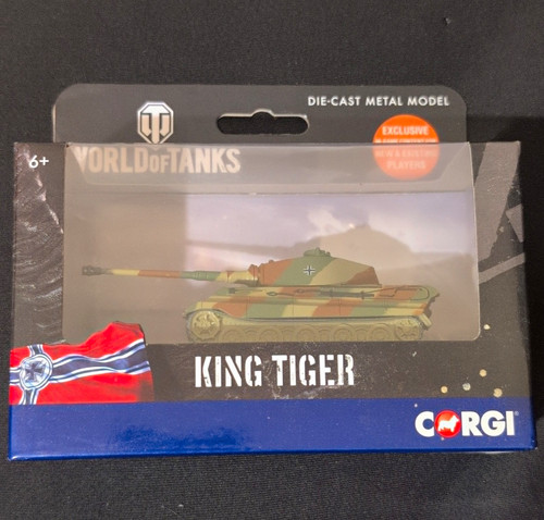 Corgi world tanks 72 king - world, 1:72