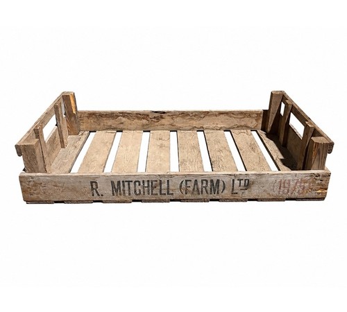 Vintage rustic wooden - rustic, crate