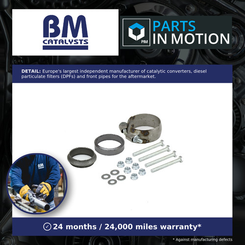 Exhaust pipe fitting - pipe, kit