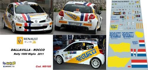 Decal clio r3t - r3t,