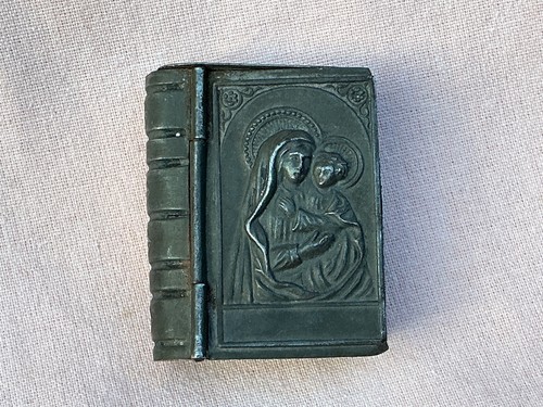 Vintage virgin mary and child - and,