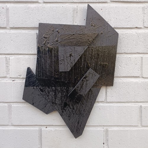 Brutalist mcm wall - brutalist, wood