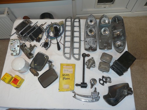 Various mk2 mgb parts items - mk2,