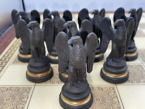 Black pawn roman eagle - roman,