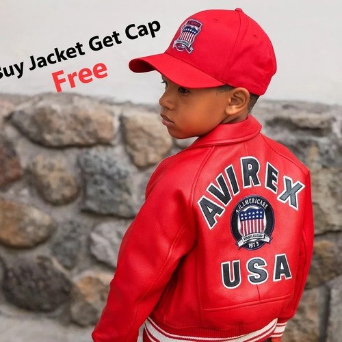 Kids leather jacket - kids, rex