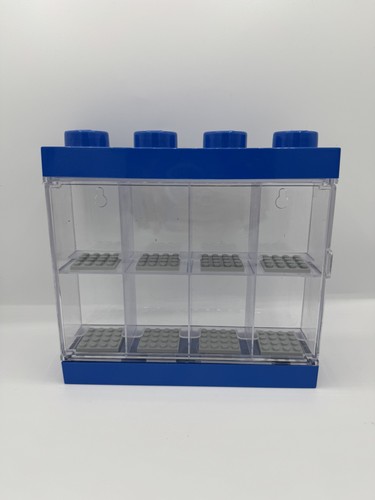 Lego minifigure blue display - lego,