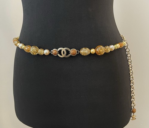 Chanel chain belt gold - belt,