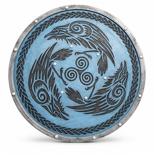 Medieval viking raven wooden - raven,