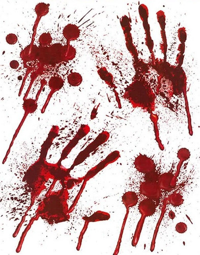 Halloween stickers bloody - halloween,