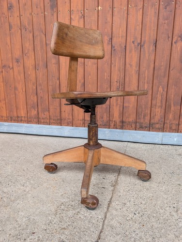 50s vintage office swivel - vintage,
