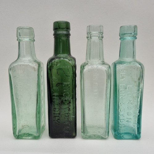 Vintage old coloured glass - old,