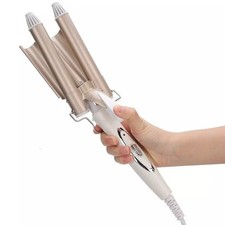 Hair Curler Ceramic Triple Barrel Curling Iron Wave Waver Wand Salon Styler AU
