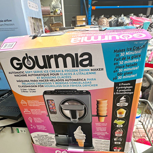 Gourmia soft serve ice - 2l,
