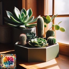 Octagonal Cacti or Bonsai