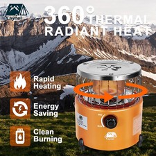 2 in 1 Portable Heater & Stove