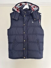 Jack Wills Navy Gilet Size