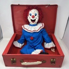 Vintage “Haunted” Bozo the Clown Ventriloquist Doll With Case Larry Harmon