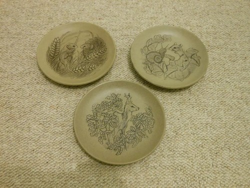 Poole pottery stoneware plates