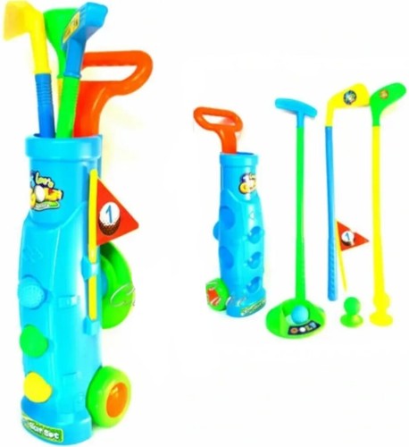 Kids mini golf - club, toys