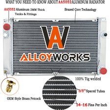 3Row Aluminium Radiator For