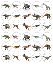 Dinosaur Jurassic x 30 Cupcake