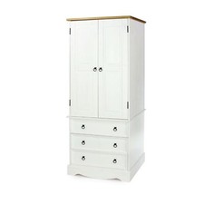 2 Door Wardrobe Corona White