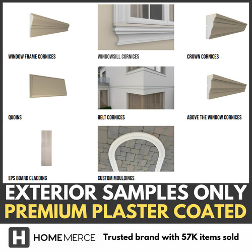 Exterior coving window - exterior, cornice