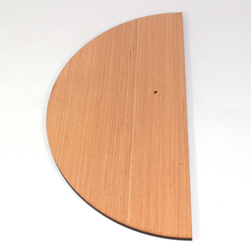Wooden semi circle shapes - circle,