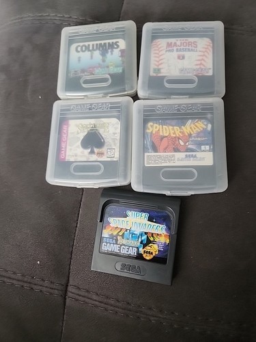 Sega game gear games - 5,