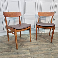 Vintage Vinyl Dining Chairs -