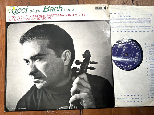 Mucs 119 ruggiero ricci - mucs, plays