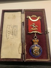 Antique 1919 RAOB Silver Gilt