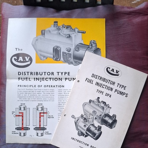 Cav distributor type - cav,