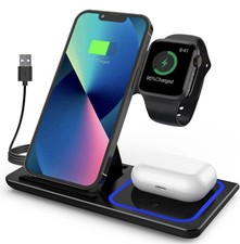 3-in-1 Fast Wireless Charger