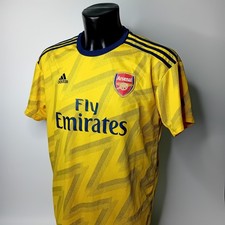 ARSENAL ADIDAS JERSEY 2019 AWAY MENS SIZE XL TORREIRA PRINT - RARE RETRO SHIRT