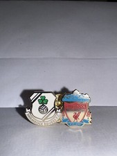 LIVERPOOL FC, SHAMROCK ROVERS FC,PREMIER LEAGUE, LEAGUE OF IRELAND BADGE
